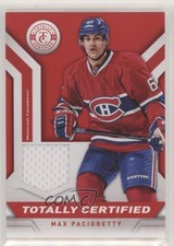 2013-14 Totally Certified Materials Red Max Pacioretty #TC-MP 2de
