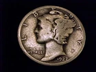 1927-D  Mercury Dime,  Good Grade
