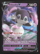 Indeedee V 091/202 Sword & Shield Holo V Rare Pokemon NM/M