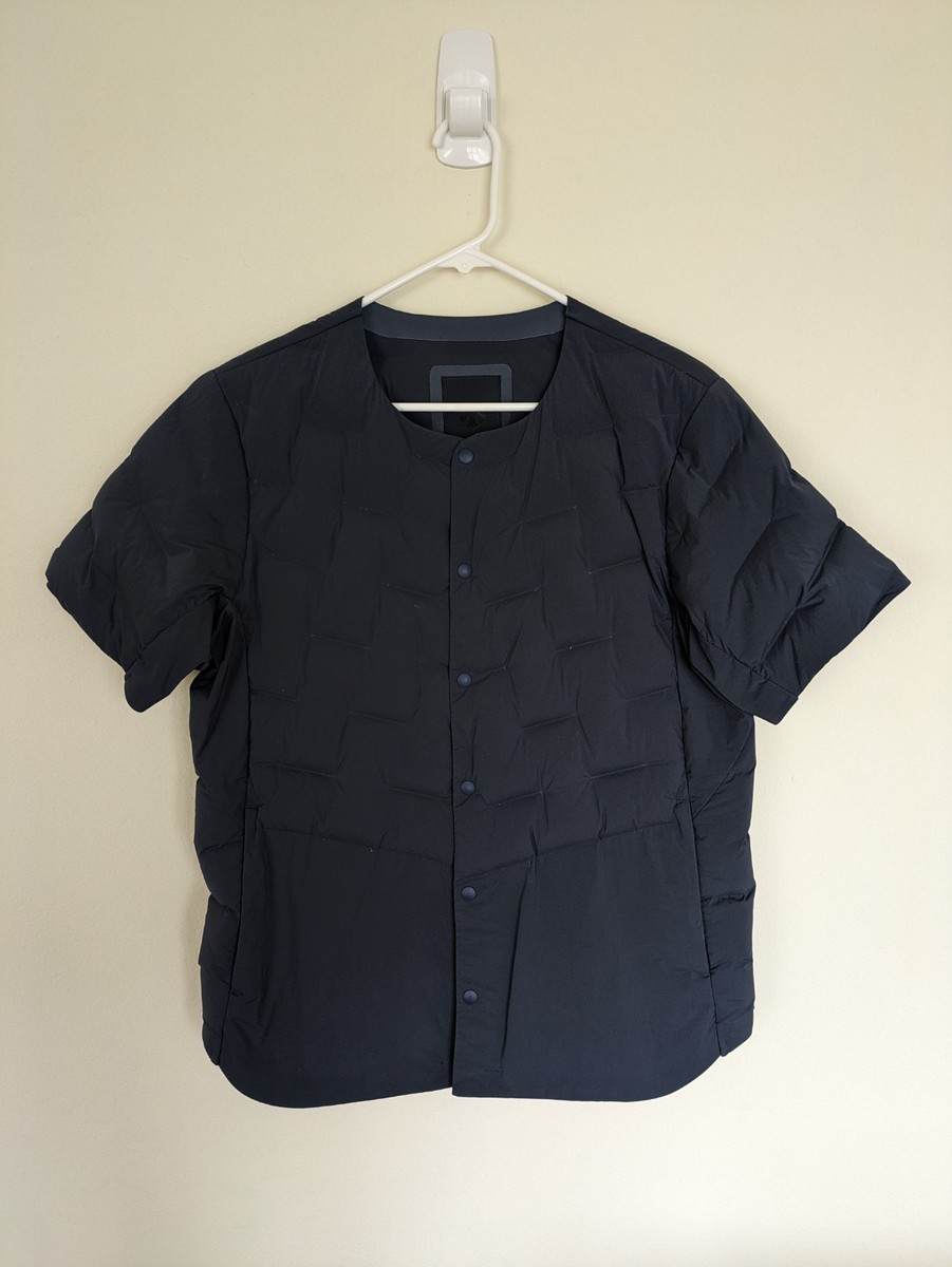 DESCENTE ALLTERRAIN D.I.S. Down H/S Short Sleeve Shirt Vest Size