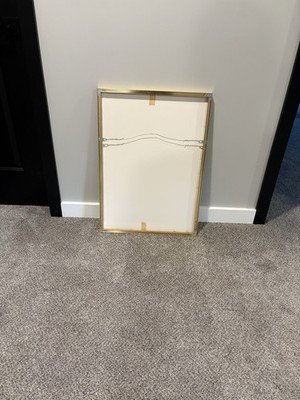 Nielsen Thin Gold Brushed Traditional Mitred Metal Frame - 20  X 27 3/4 