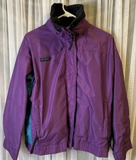 Vintage Columbia Bugaboo Medium Womens Purple Lined Ski Snowboard Jacket