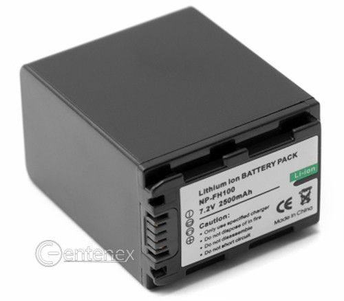 Hi-Cap Akku für Sony NP-FH100 Handycam DCR-30 DCR-DVD650 DCR-DVD108 DCR-HC17E - Bild 1 von 2