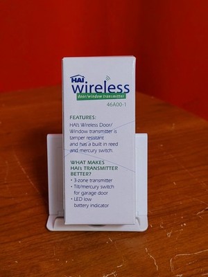 Trasmettitore Wireless Per Porta/finestra HAI Leviton 46A00-1 – Sensore Per Sistema Di Allarme Omni, Nuovo