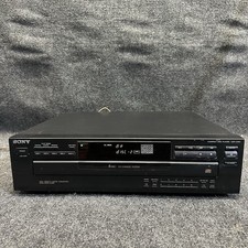 Sony CDP-C365 High Density Linear Converter 5-Disc CD Changer TESTED WORKING