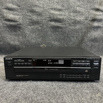 Sony CDP-C365 High Density Linear Converter 5-Disc CD  Changer TESTED WORKING