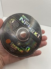 NFL 2K1 (SEGA Dreamcast, 2000) Disc Only Untested