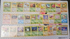 Pokemon 100% COMPLETE Jungle Common & Uncommon 32/64 Card Set LP
