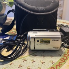 Sony Handycam DCR-SR47 HDD Camcorder 60GB Zeiss  Charger Case Tested
