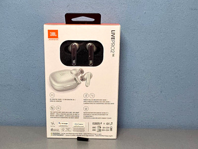 JBL Live Pro 2 TWS Adaptive Noise Cancelling Bluetooth Earbuds New & Sealed