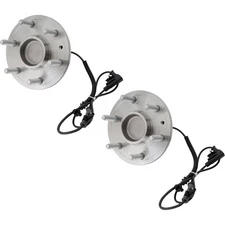 Wheel Hubs 2-Wheel Set Front Driver & Passenger Side Left Right for Ram 1500
