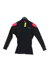 Mizuno Women's Hoodie M Black Polyester with Other Pullover