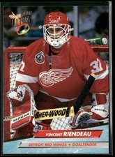 🏒 1992-93 Fleer Ultra  - Vincent Riendeau Red Wings #288