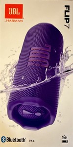 JBL Flip 7 Purple Portable Bluetooth Speaker