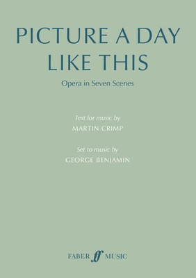 Picture a day like this (text for music) Taschenbuch Vocal Music Englisch 2026