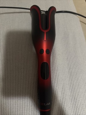 CHI 1  Volcanic Lava Ceramic Pro Spin N Curl Curling Iron Rotating GF8246