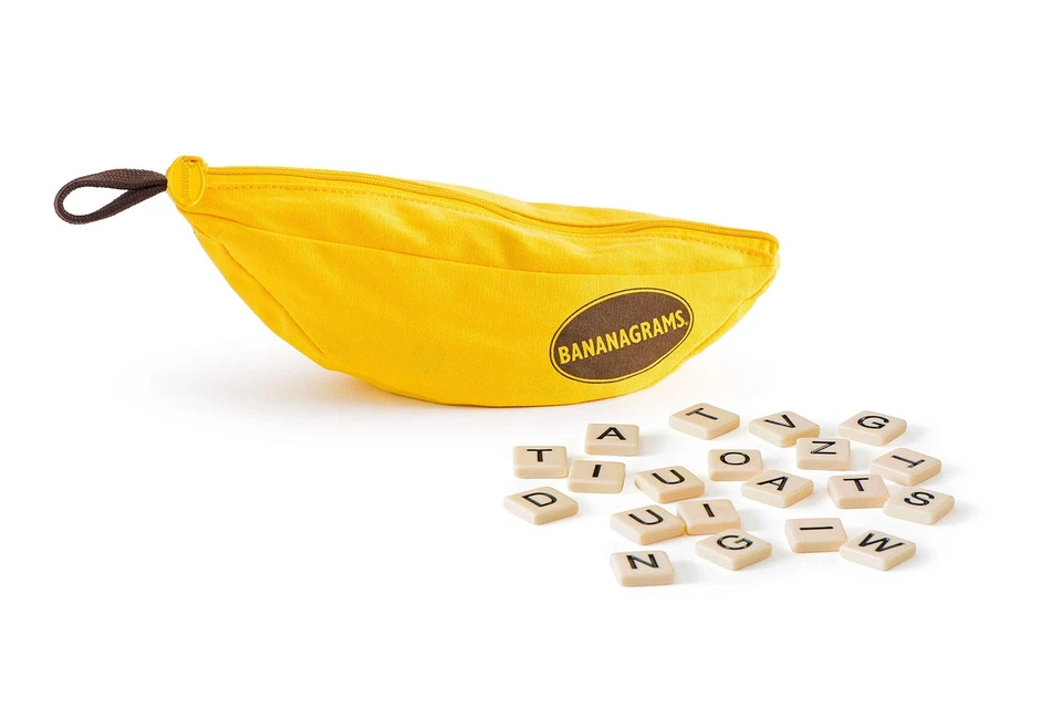 Bananagrams | Word Game | Ages 7+ | 2-6 Players | 15 Minute Playing Time, Yellow - Image 3 of 3