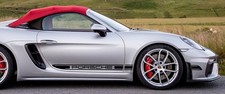 Custom Triple Stripe Side Decal Compatible With Porsche Boxster 718 981 982