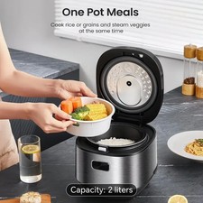 5L Large Capacity Multi Functional Electric Rice Cooker 900W High-Power Fast UK