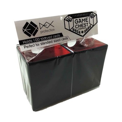 Dex Protection Chest Deck Box Supreme Game Chest Inserts - Black New