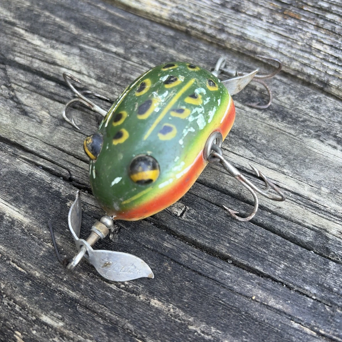 ルアー・フライ 1999 PFLUEGER KENT FLOATER CLASSIC MUD1 Pflüger Vintage Topwater Fishing Lures for sale | eBay