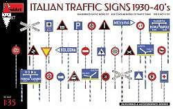 MINI ART 1/35 ITALIAN TRAFFIC SIGNS 1930-40 S