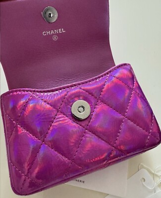CHANEL オーケースポーチ/Fuchsia Calfskin CHANEL オーケースポーチ/Fuchsia Calfskin - メルカリ