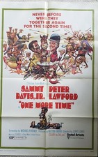 Vintage Poster 1970 One More Time Sammy Davis Jr Peter Lawford Jack Davis art