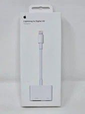 Genuine Apple Lightning to Digital AV Adapter (model MW2P3AM/A) HDMI & Lightning