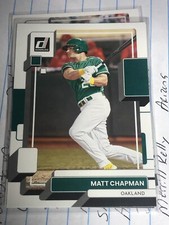 2022 Donruss Baseball Base #162 Matt Chapman Oakland M17