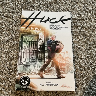 Huck 1 TPB GN Newbury Comics Exclusive Image Millar - Albuquerque - NETFLIX