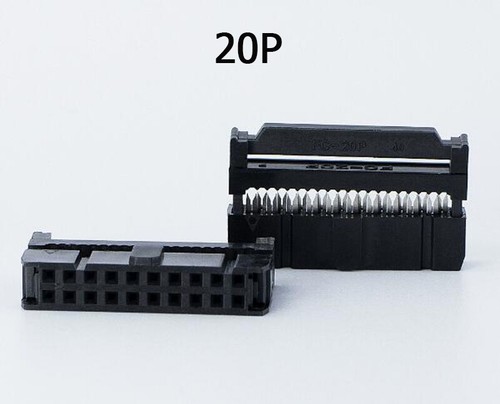 2.54mm Flat Ribbon Cable FC Crimping Head Connector 6/8/12/18/20/30/40/50/64-Pin - Picture 15 of 22
