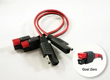 12" SAE Bullet Connector Solar Adapters GOAL ZERO® Compatible