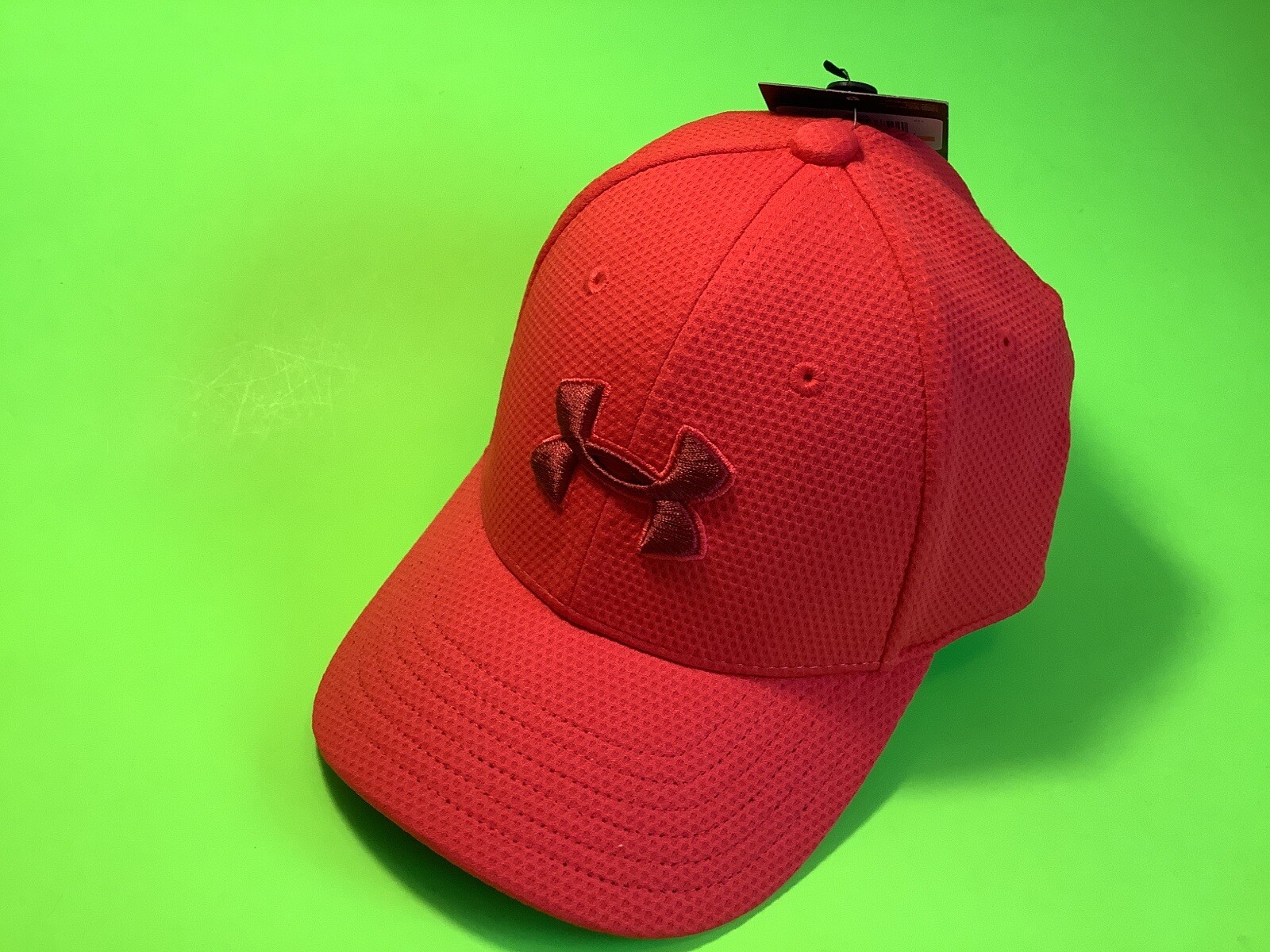 UNDER ARMOUR Men’s UA Classic Fit Hat Size S/M Red w/Dark Red NEW thumbnail 8