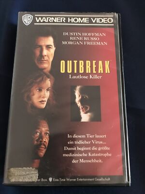 Outbreak Lautlose Killer ￼- VHS Video Kassette Zustand Gut @848