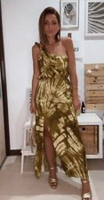 Zara Asymmetric Dress Limited Edition Khaki Brown Size XS S M L XL 3272/166 New