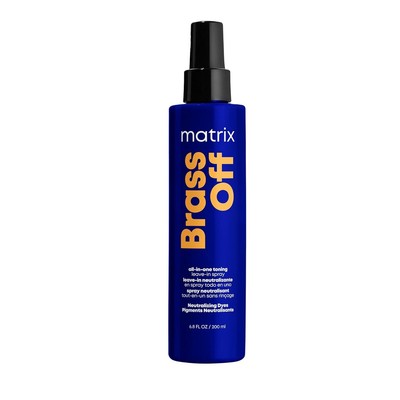 Matrix Brass Off All-In-One Toning Leave-In Spray | Neutralizes Brassy, Orange T