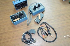 ESI 4 Terminal Sorting & LCR Testing Fixture Lot 2001 1304 & 2 Test Cables