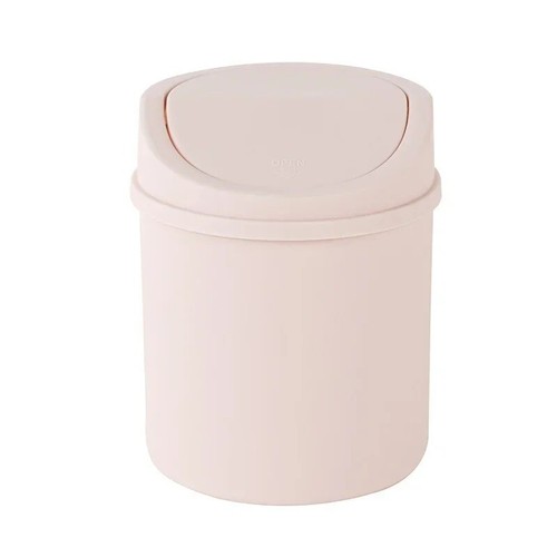 Mini Waste Bin Small Trash Can Home Office & Desktop Use Space-Saving Design - Picture 8 of 8