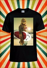 Chewbacca Surf Retro Cool Funny Men Women Vest Tank Top Unisex T Shirt