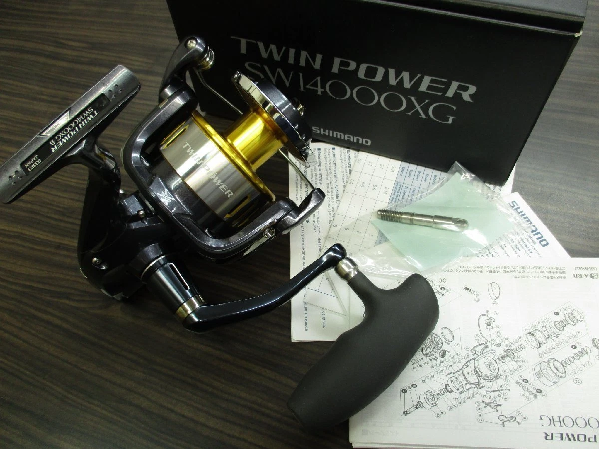 Used Spinning Reel 11 15 Twin Power Sw 14000Xg Don'T Miss
