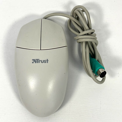 Trust AIM Mouse PS/2 Art. 11930 Optical Scrool Vintage IBM PC