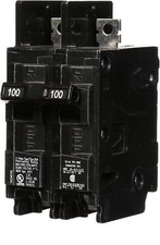 Siemens BQ2B100H 100-Amp Double Pole 120/240-Volt 22KAIC Lug In/Lug Out Breaker