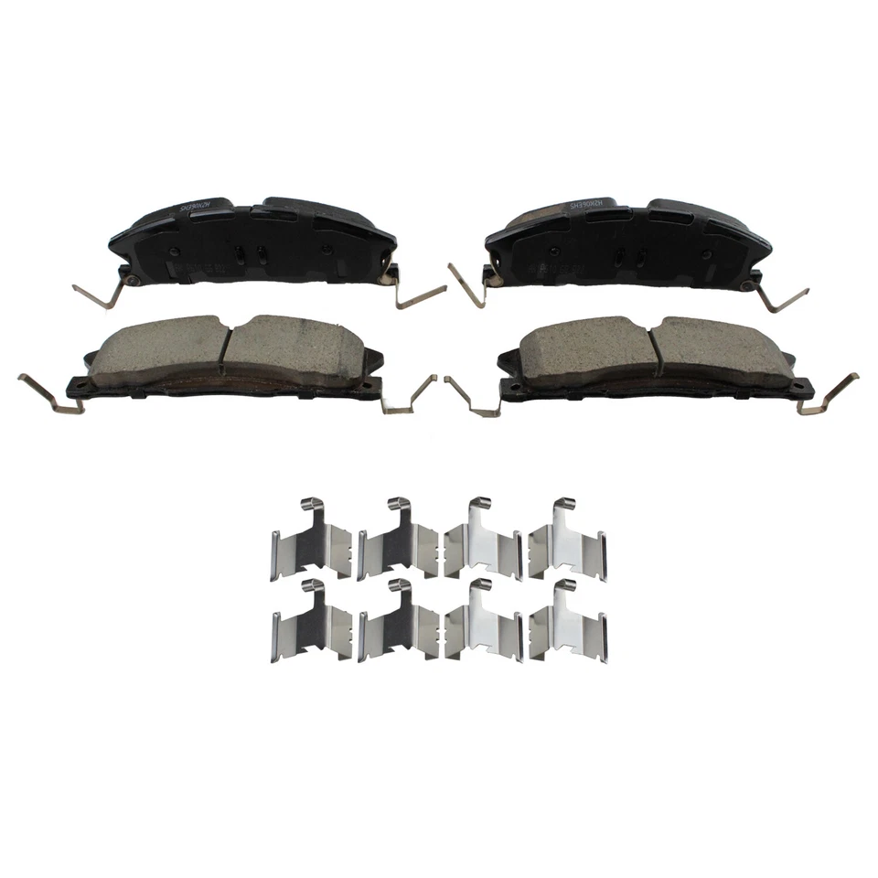 Akebono Performance Front Disc Brake Pads ASP1611A For Ford Taurus Lincoln MKT Foto 2 de 4