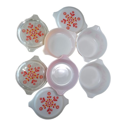 Pyrex Friendship 8 Piece Bake Serve Store Casserole 2-473 1-472 1-471 4-Lids - Picture 16 of 17