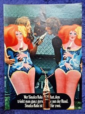 Sinalco Cola, originale Werbung aus 1972  .............  trinkt man gerne