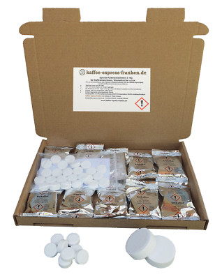 25 Reinigungstabletten + 10 Entkalkertabletten pass. für alle Jura und Melitta 