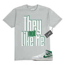 1 Summit White Pure Platinum Pine Green Sail T Shirt Match NLM