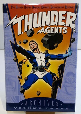 DC Comics Thunder Agents Archives Volume 3 HCDJ 2003 First Printing Sealed