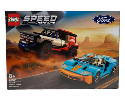 LEGO  SPEED CHAMPIONS 76905 Ford GT Heritage Edition und Bronco R | NEU & OVP
